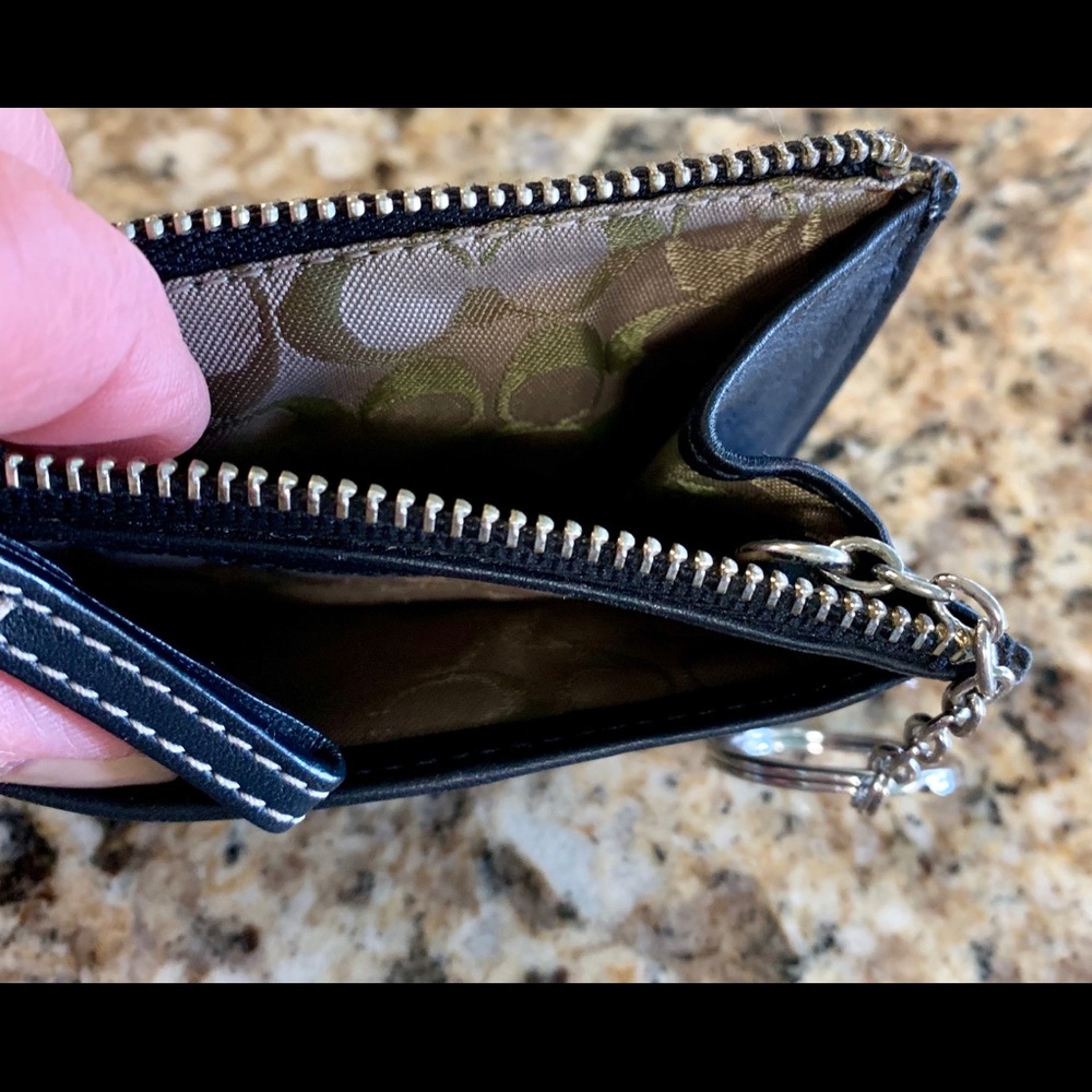 Coach Business Card/Key Chain